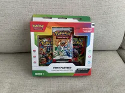 Pokemon TCG First Partner Illustration Collection Series 1 SEALED NEW 2026 Box - Image 1