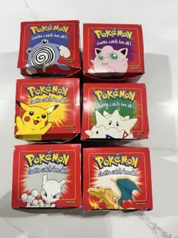 1999 Burger King 23 Karat Gold-Plated Pokemon Card Set 5 Of 6 Sealed - Image 1