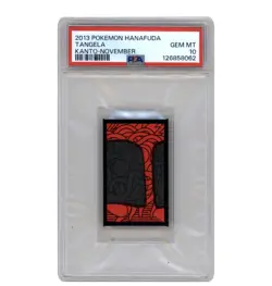 Pokemon 2013 Tangela Kanto-November Pokemon Hanafuda Japanese GEM MINT PSA 10 - Image 1