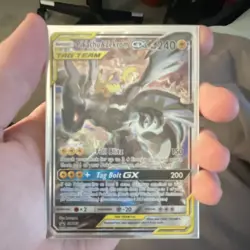 Pokemon Pikachu & Zekrom GX SM168 TAG TEAM Promo Holo 240HP Basic Card - Image 5