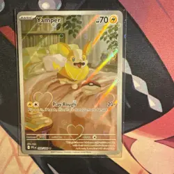 Pokemon Card Yamper 099/094 Mega Illustration Rare Phantasmal Flames Near Mint - Image 1