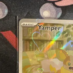 Pokemon Card Yamper 099/094 Mega Illustration Rare Phantasmal Flames Near Mint - Image 2