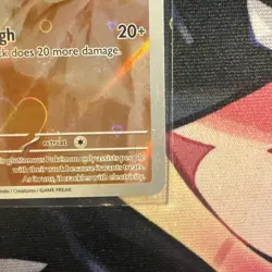 Pokemon Card Yamper 099/094 Mega Illustration Rare Phantasmal Flames Near Mint - Image 4
