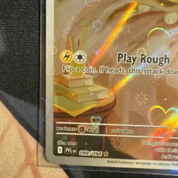 Pokemon Card Yamper 099/094 Mega Illustration Rare Phantasmal Flames Near Mint - Image 5