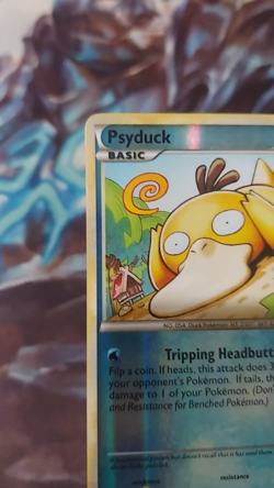 Psyduck, Reverse Holo Triumphant 74/102 - LP+ - Image 2