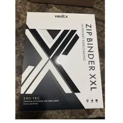 VaultX Pokemon SV10.5 Black Bolt White Flare XXL Binder 16 Pocket - NEW/NIB - Image 1