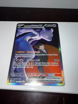 Pokemon TCG Team Rockets Mewtwo EX 281/217 Ascended Heroes SIR - Image 1