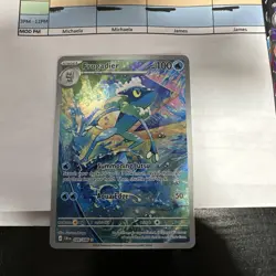 Frogadier 089/086 Chaos Rising Illustration Rare Pokemon TCG ENGLISH NM/M - Image 1