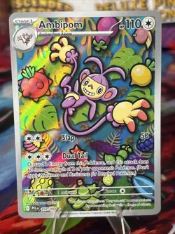 Pokemon - Ambipom - 107/094 - ME02: Phantasmal Flames - Holo - Illustration R NM - Image 1