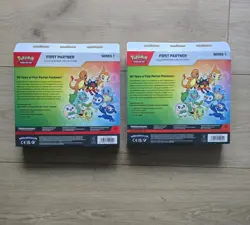 Pokemon TCG First Partner Illustration Collection Series 1 Box Lot of 2 - Image 4