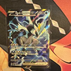 Pokemon TCG Black Kyurem EX Surging Sparks Ultra Rare 218/191 NM - Image 1