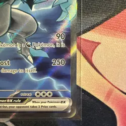 Pokemon TCG Black Kyurem EX Surging Sparks Ultra Rare 218/191 NM - Image 4