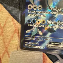 Pokemon TCG Black Kyurem EX Surging Sparks Ultra Rare 218/191 NM - Image 5