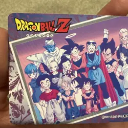 Dragon Ball Z Double Gold Laser Amada Hero Collection Prism Foil Artbox Card DBZ - Image 5