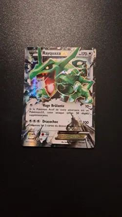 Carte Pokemon Rayquaza EX 75/108 XY6 Ciel Rugissant Bloc XY FR - Image 1