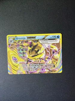 Greninja BREAK 41/122 BREAKpoint NM Ultra Rare Pokemon TCG - Free Shipping - Image 1