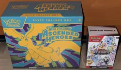 Pokemon TCG Ascended Heroes ETB Plus Prismatic Evolutions Booster Bundle New! - Image 1