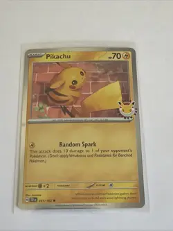 Pokemon TCG: Pikachu 51 Pokemon Day 2026 Collection NM - Image 1