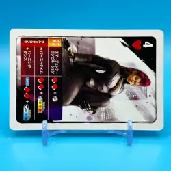 Makoto Street Fighter 4 Not for sale Trump Playing Card Heart 4 CAPCOM Japan - Image 4