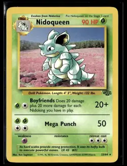 1999 Classic - Jungle Nidoqueen Stage 2/Rare #23 - Image 1