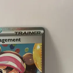 Pokemon Rosa's Encouragement rare full art holo 123/088 perfect orderEN - Image 3