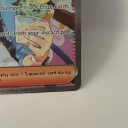 Pokemon Rosa's Encouragement rare full art holo 123/088 perfect orderEN - Image 4