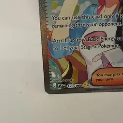 Pokemon Rosa's Encouragement rare full art holo 123/088 perfect orderEN - Image 5