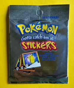 MISTY TRAINER PEACE 1999 POKEMON ARTBOX SERIES 1 SILVER PRISM HOLO STICKER NM - Image 3