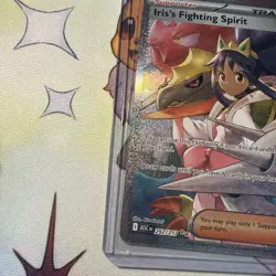 Iris's Fighting Spirit 292 / 217 SIR Pokemon Ascended Heroes NM FRESH PULL - Image 4