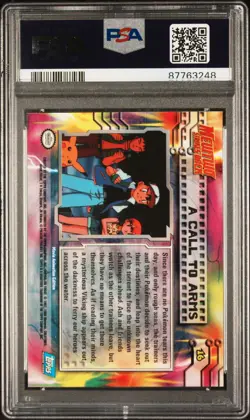 Movie Edition A Call To Arms Topps Pokemon The Movie Edt 16 NM PSA 10 - Image 2