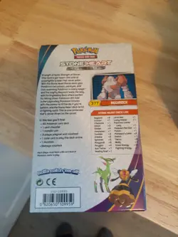 Case Fresh XY Ancient Origins Sealed Regirock Stone Heart Theme Deck Pokemon - Image 3