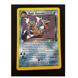 Pokemon Dark Gyarados 8/82 Team Rocket Holo Rare 70 HP Stage 1 TCG Wizards - Image 1
