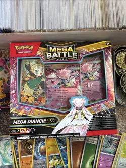 Pokemon Bulk Lot w/ Battle Deck, Coins, Binders - Image 2