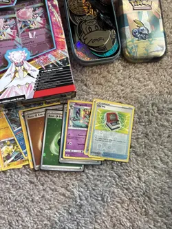 Pokemon Bulk Lot w/ Battle Deck, Coins, Binders - Image 4