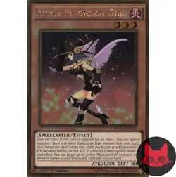 Yugioh Apple Magician Girl MVP1-ENG15 Gold Rare 1st Edition NM - Image 1