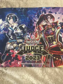 YU-GI-OH! 2023 Judge Playmat. Never Used Excellent Condition - Image 1
