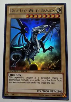 Yu-Gi-Oh - BLUE-EYES WHITE DRAGON - JUMP-EN068 - Ultra - NM/M Z5VE - Image 2
