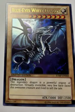 Yu-Gi-Oh - BLUE-EYES WHITE DRAGON - JUMP-EN068 - Ultra - NM/M Z5VE - Image 3