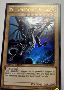 Yu-Gi-Oh - BLUE-EYES WHITE DRAGON - JUMP-EN068 - Ultra - NM/M Z5VE - Image 5