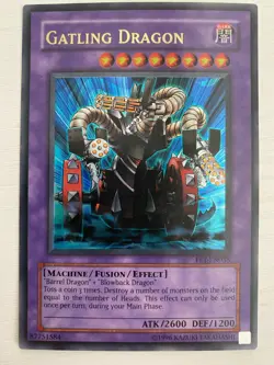 Gatling Dragon - FET-EN035 - Ultra Rare Flaming Eternity NM/LP - Image 1
