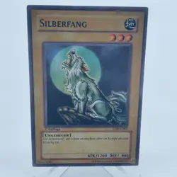 Yu-Gi-Oh! Karte - LOB-G007 Silberfang aus Legend of Blue Eyes - 1 Auflage - Image 1