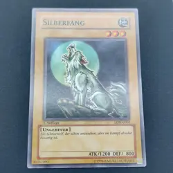 Yu-Gi-Oh! Karte - LOB-G007 Silberfang aus Legend of Blue Eyes - 1 Auflage - Image 2