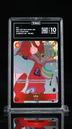 One Piece Uta OP01-005 Gift Collection Alternate Art Promo TAG 10 - Image 1