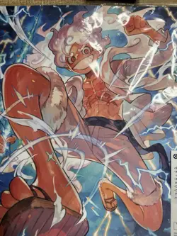 US SELLER Bandai Card Games Fest 23-24 One Piece Monkey D. Luffy Gear 5 Playmat - Image 4