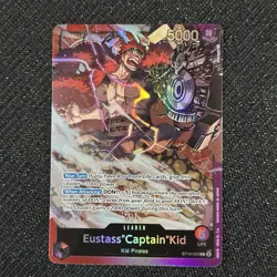 One Piece Eustass Captain Kid ST10-003 Leader English NM Starter Deck Foil - Image 1
