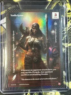 Wonders of the First CCG CoTS Mythic Yoella Syren Classic Foil CLA-T2 🔥🔥 - Image 1