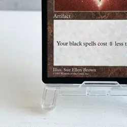 MTG Jet Medallion Tempest Rare Artifact Old Frame Black Spell Cost Reduction - Image 4