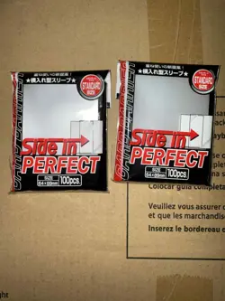 200 KMC SIDE IN PERFECT FIT Standard Size Card Barrier Clear Double Sleeves MTG - Image 1