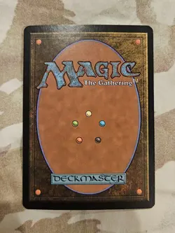 MTG FOIL Japanese Thirst for Knowledge Signed Mirrodin Near Mint - Image 2