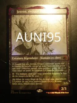 mtg magic Jerren, Corrupted Bishop FOIL FRENCH vf fr Jerren, eveque corrompu - Image 1